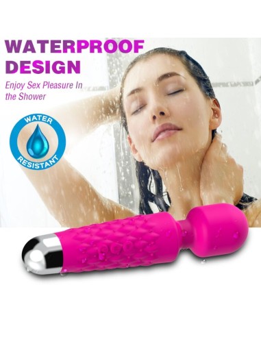 ARMONY POSTMAN MASAJEADOR VIBRADOR CABEZA FLEXIBLE FUCSIA