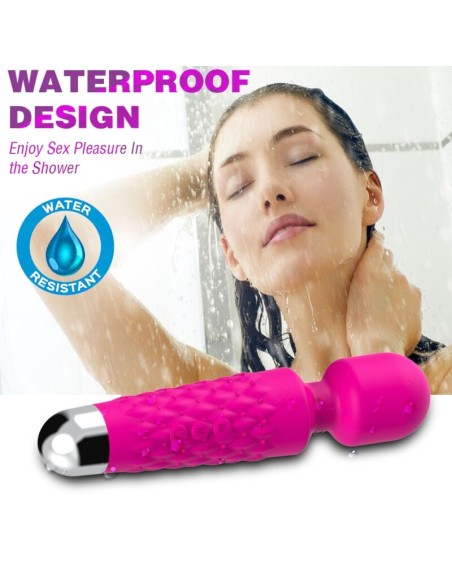ARMONY POSTMAN MASAJEADOR VIBRADOR CABEZA FLEXIBLE FUCSIA