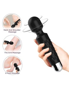 ARMONY POSTMAN MASAJEADOR VIBRADOR CABEZA FLEXIBLE NEGRO