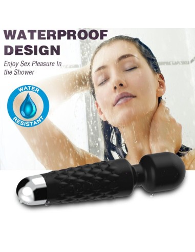 ARMONY POSTMAN MASAJEADOR VIBRADOR CABEZA FLEXIBLE NEGRO