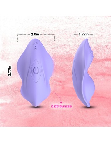 ARMONY WHISPER PANTIES VIBRADOR CONTROL REMOTO VIOLETA