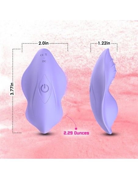 ARMONY WHISPER PANTIES VIBRADOR CONTROL REMOTO VIOLETA