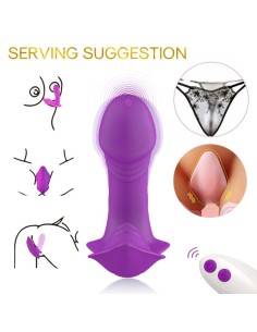 ARMONY WHISTLE VIBRADOR INTRODUCIBLE CONTROL REMOTO VIOLETA