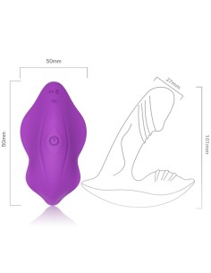 ARMONY WHISTLE VIBRADOR INTRODUCIBLE CONTROL REMOTO VIOLETA 2