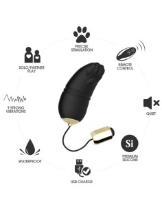 ARMONY KITTY HUEVO VIBRADOR PUNTO G CONTROL REMOTO NEGRO 2