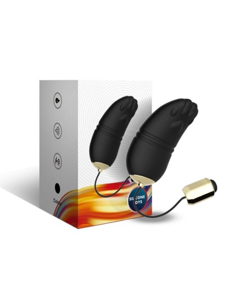 ARMONY KITTY HUEVO VIBRADOR PUNTO G CONTROL REMOTO NEGRO