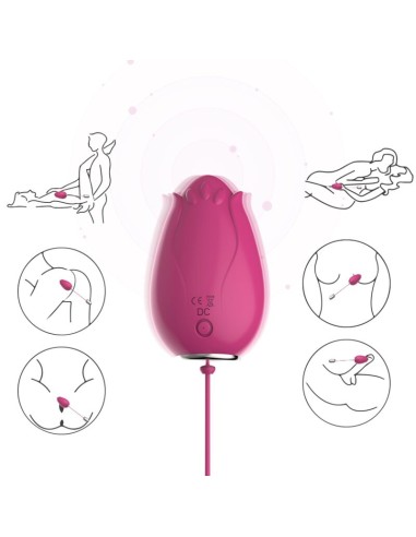 ARMONY MANDALA HUEVO VIBRADOR PUNTO G CONTROL REMOTO FUCSIA
