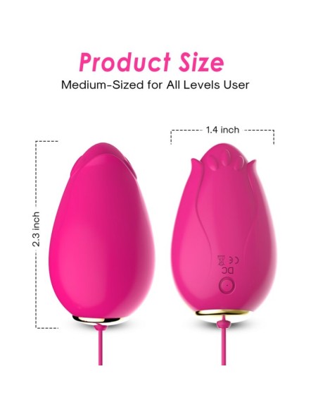 ARMONY MANDALA HUEVO VIBRADOR PUNTO G CONTROL REMOTO FUCSIA