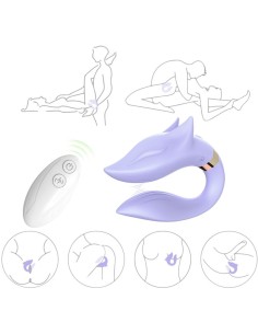 ARMONY FOX VIBRADOR PAREJAS CONTROL REMOTO VIOLETA