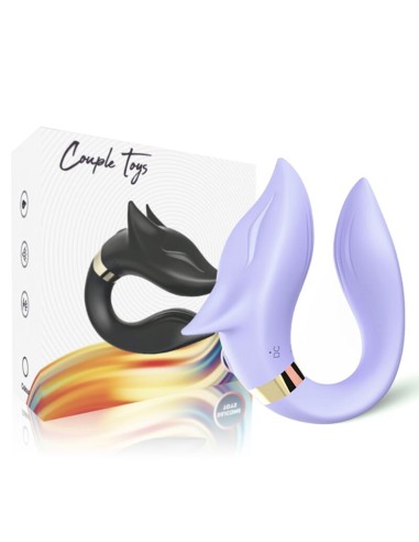 ARMONY FOX VIBRADOR PAREJAS CONTROL REMOTO VIOLETA