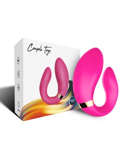 ARMONY CRESCENT VIBRADOR PAREJA CONTROL REMOTO FUCSIA
