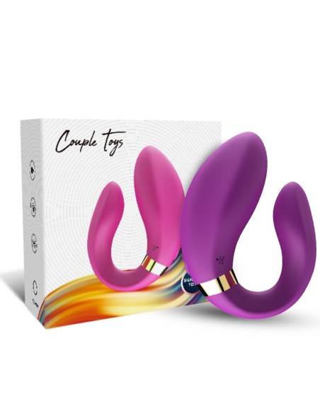 ARMONY CRESCENT VIBRADOR PAREJA CONTROL REMOTO VIOLETA
