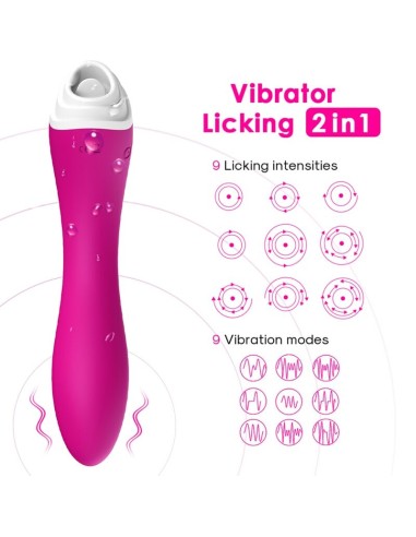 ARMONY FAIRYLAND ESTIMULADOR CON LENGUA CLITORIS VIBRADOR FUCISA