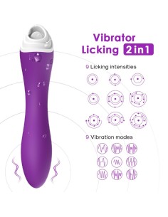 ARMONY FAIRYLAND ESTIMULADOR CON LENGUA CLITORIS VIBRADOR VIOLETA 2