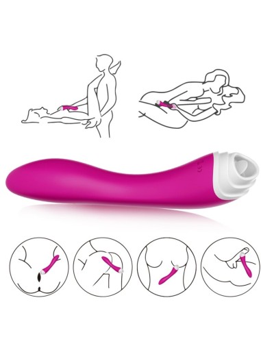 ARMONY FAIRYLAND ESTIMULADOR CON LENGUA CLITORIS VIBRADOR VIOLETA