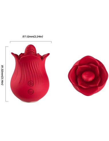 ARMONY ROSA VIBRADOR ESTIMULADOR ROJO