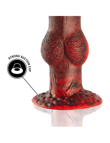 EPIC PROMETHEUS DILDO TITAN EN LLAMAS CONTROL REMOTO