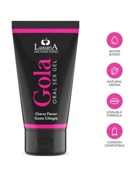 INTIMATELINE LUXURIA GOLA GEL ORAL CEREZA 50 ML