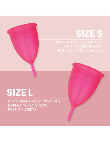 INTIMICHIC COPA MENSTRUAL SILICONA MEDICA TALLA S