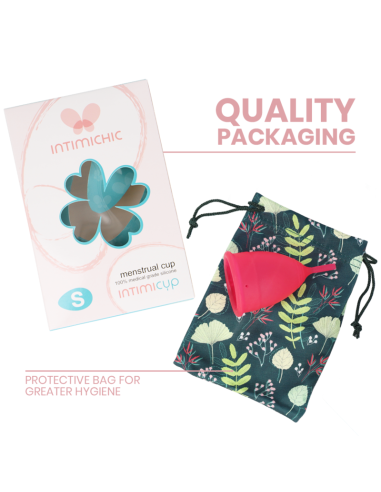 INTIMICHIC COPA MENSTRUAL SILICONA MEDICA TALLA S