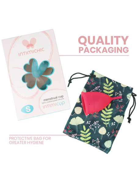 INTIMICHIC COPA MENSTRUAL SILICONA MEDICA TALLA S