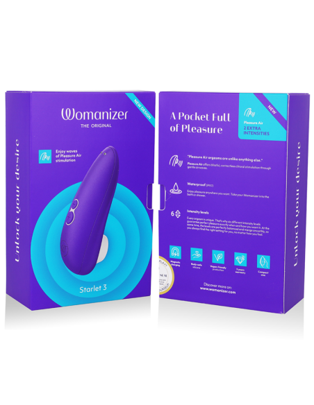 WOMANIZER STARLET 3 ESTIMULADOR CLITORIS INDIGO