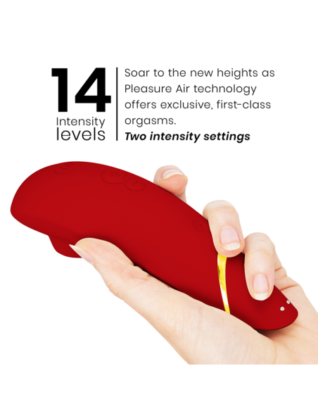WOMANIZER PREMIUM 2 ESTIMULADOR DE CLITORIS BURDEOS