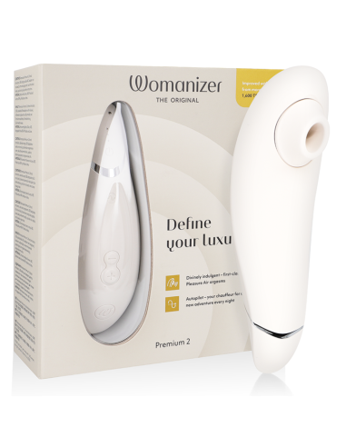 WOMANIZER PREMIUM 2 ESTIMULADOR DE CLITORIS GRIS