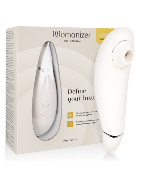 WOMANIZER PREMIUM 2 ESTIMULADOR DE CLITORIS GRIS
