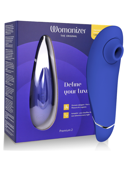 WOMANIZER PREMIUM 2 ESTIMULADOR DE CLITORIS ARANDANO