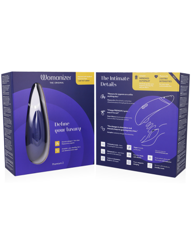 WOMANIZER PREMIUM 2 ESTIMULADOR DE CLITORIS ARANDANO