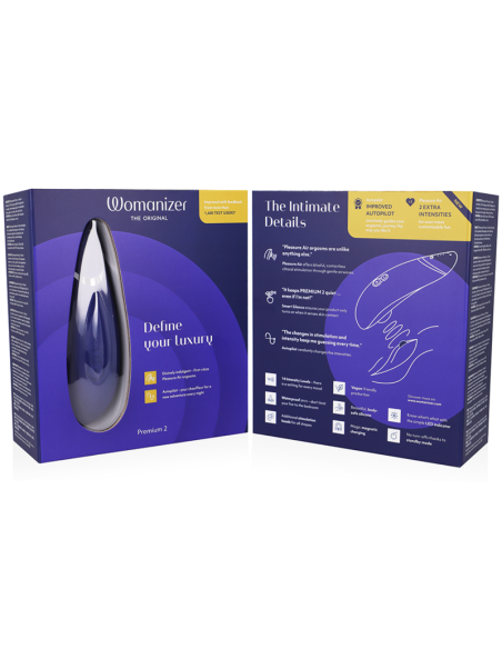 WOMANIZER PREMIUM 2 ESTIMULADOR DE CLITORIS ARANDANO