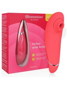 WOMANIZER PREMIUM 2 ESTIMULADOR DE CLITORIS FRAMBUESA