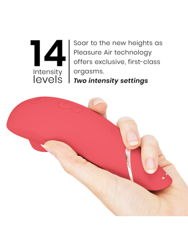 WOMANIZER PREMIUM 2 ESTIMULADOR DE CLITORIS FRAMBUESA