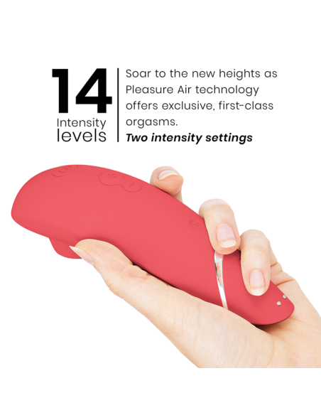 WOMANIZER PREMIUM 2 ESTIMULADOR DE CLITORIS FRAMBUESA