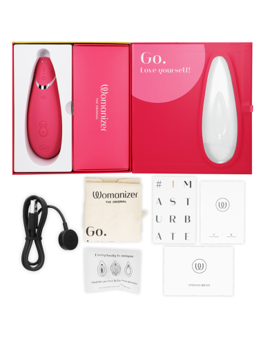 WOMANIZER PREMIUM 2 ESTIMULADOR DE CLITORIS FRAMBUESA