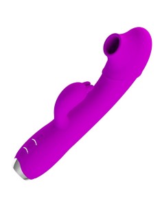 PRETTY LOVE REGINA VIBRADOR SUCCIONADOR RECARGABLE MORADO