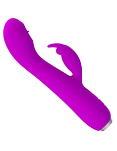 PRETTY LOVE RACHEL VIBRADOR RECARGABLE CON SUCCIONADOR MORADO