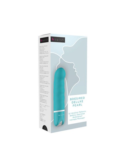 B SWISH BDESIRED DELUXE PEARL VIBRATOR JADE B SWISH BDESIRED DELUXE PEARL VIBRATOR JADE