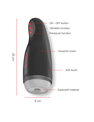 ONINDER SEOUL MASTURBADOR MASCULINO DE COMPRESION Y VIBRACION APP GRATUITA