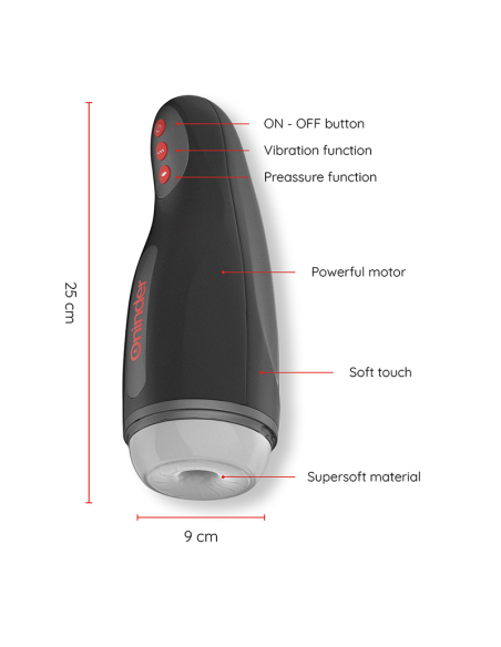 ONINDER SEOUL MASTURBADOR MASCULINO DE COMPRESION Y VIBRACION APP GRATUITA
