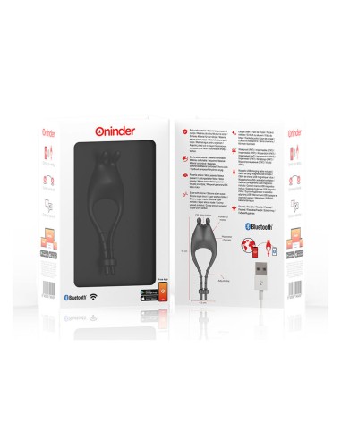ONINDER PAMPA ANILLO VIBRADOR AJUSTABLE Y MULTIPOSICION APP GRATUITA