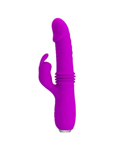 PRETTY LOVE DOROTHY VIBRADOR CONEJO RECARGABLE MORADO