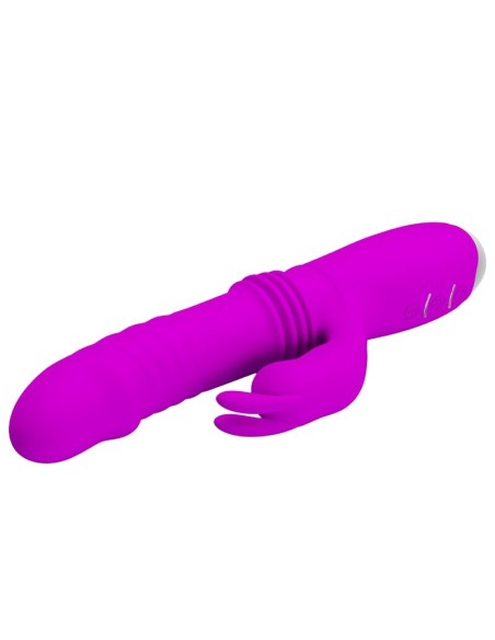 PRETTY LOVE DOROTHY VIBRADOR CONEJO RECARGABLE MORADO