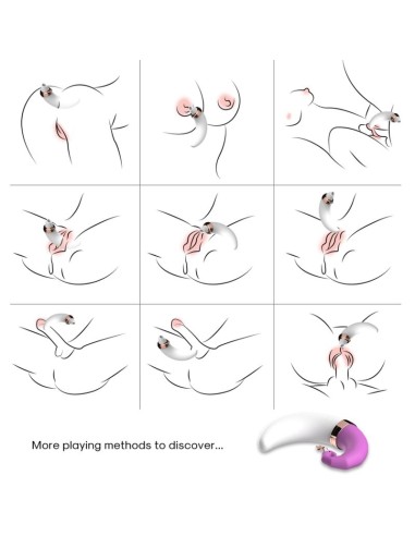 ARMONY SWEETMOON SUCCIONADOR CLITORIS PUNTO G ROSA