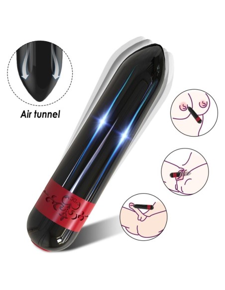 ARMONY ROCKET BALA VIBRADORA CONTROL REMOTO NEGRO