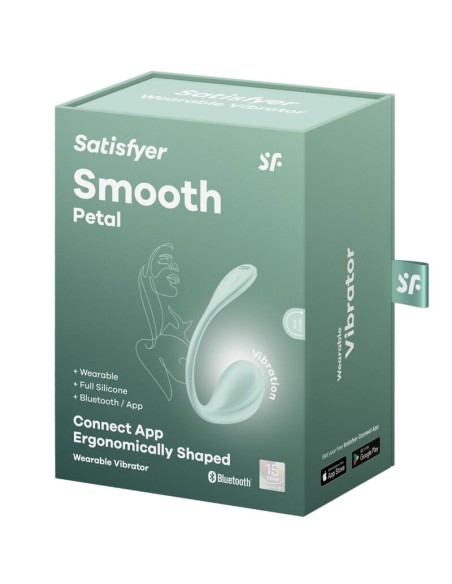 SATISFYER SMOOTH PETAL ESTIMULADOR PUNTO G VERDE AGUA APP GRATUITA