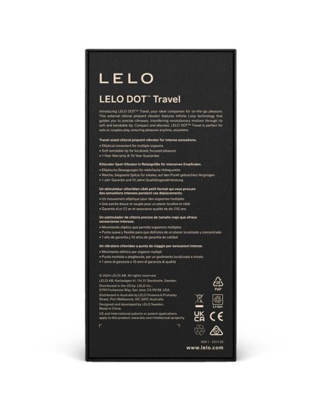LELO DOT TRAVEL ESTIMULADOR DE CLITORIS MORADO