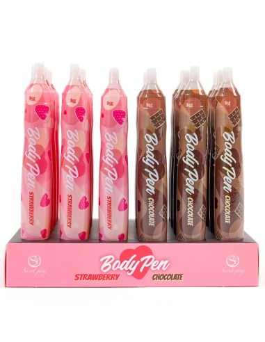 SECRET PLAY EXPOSITOR BODY PEN 24 UNIDADES