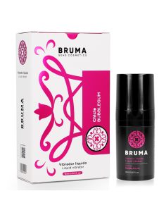 BRUMA VIBRADOR LIQUIDO ULTRA DESLIZANTE CHICLE 15 ML